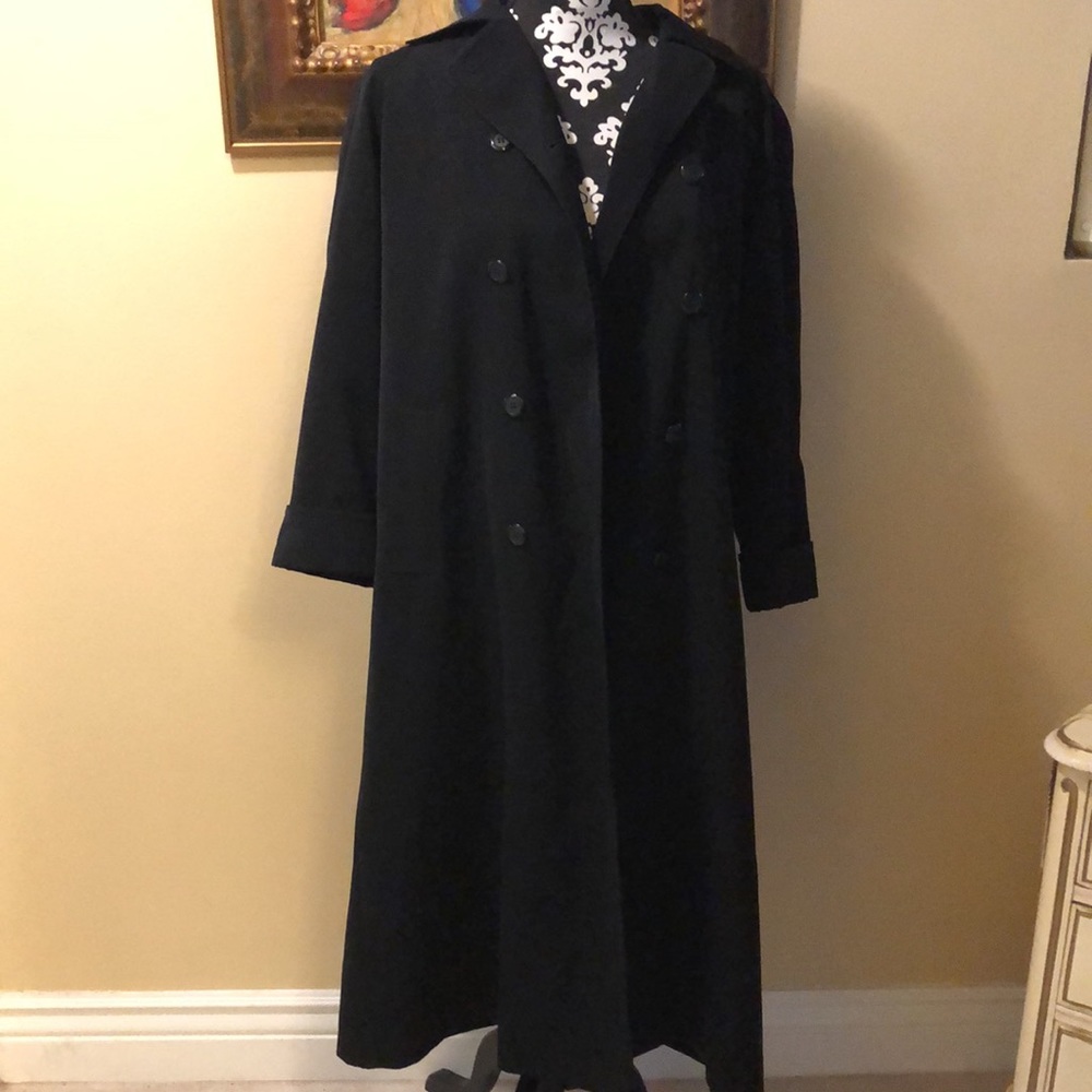 Gallery Petite Double Button Long Lined, Cuffed L… - image 3